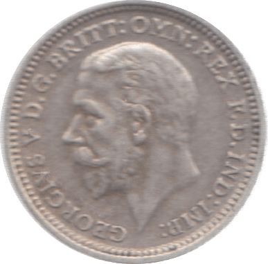 1935 THREEPENCE ( EF ) 23 - Threepence - Cambridgeshire Coins