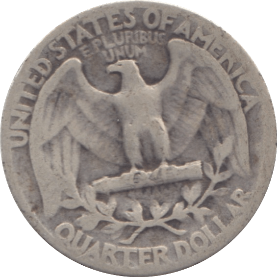 1935 USA SILVER 1/4 DOLLAR - SILVER WORLD COINS - Cambridgeshire Coins