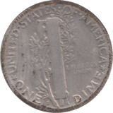 1935 USA SILVER DIME 10 CENTS - SILVER WORLD COINS - Cambridgeshire Coins