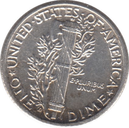 1935 USA SILVER DIME DENVER MINT - SILVER WORLD COINS - Cambridgeshire Coins