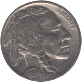 1936 5 CENTS ( FINE ) USA - WORLD COINS - Cambridgeshire Coins