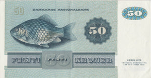 1936 50 KRONER BANKNOTE NORWAY REF 1479 - World Banknotes - Cambridgeshire Coins