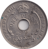 1936 BRITISH WEST AFRICA PENNY - WORLD COINS - Cambridgeshire Coins