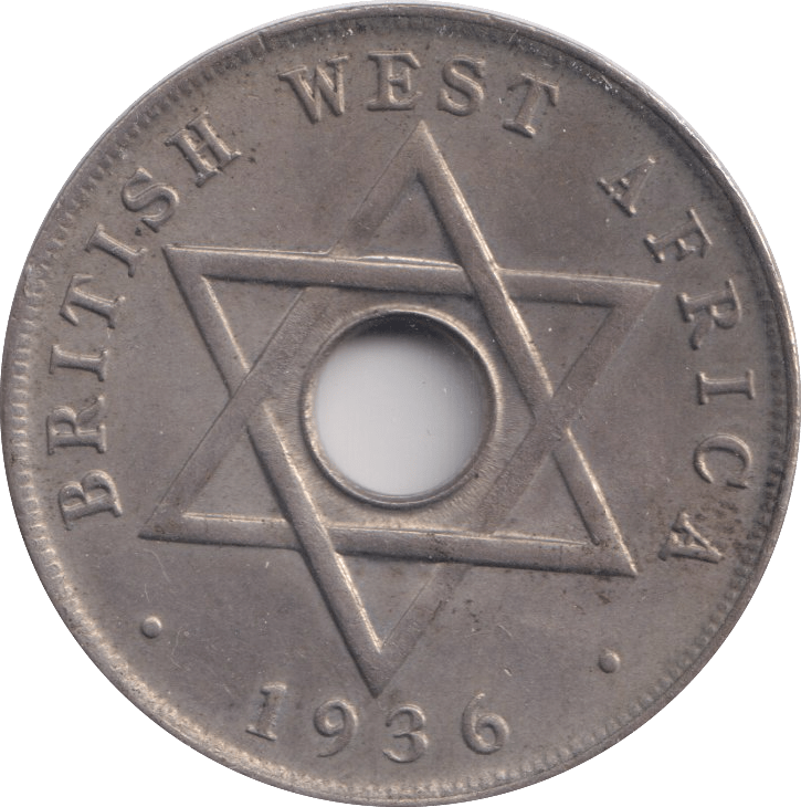 1936 BRITISH WEST AFRICA PENNY - WORLD COINS - Cambridgeshire Coins