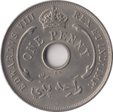 1936 BRITISH WEST AFRICA PENNY - WORLD COINS - Cambridgeshire Coins