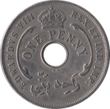 1936 BRITISH WEST AFRICA PENNY - WORLD COINS - Cambridgeshire Coins