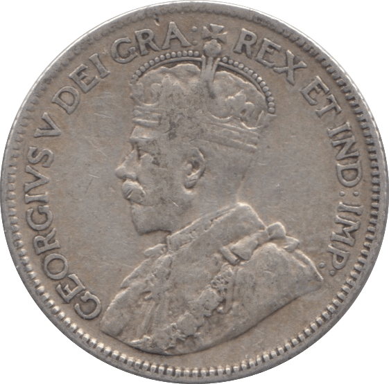 1936 CANADA 25 CENTS - WORLD COINS - Cambridgeshire Coins