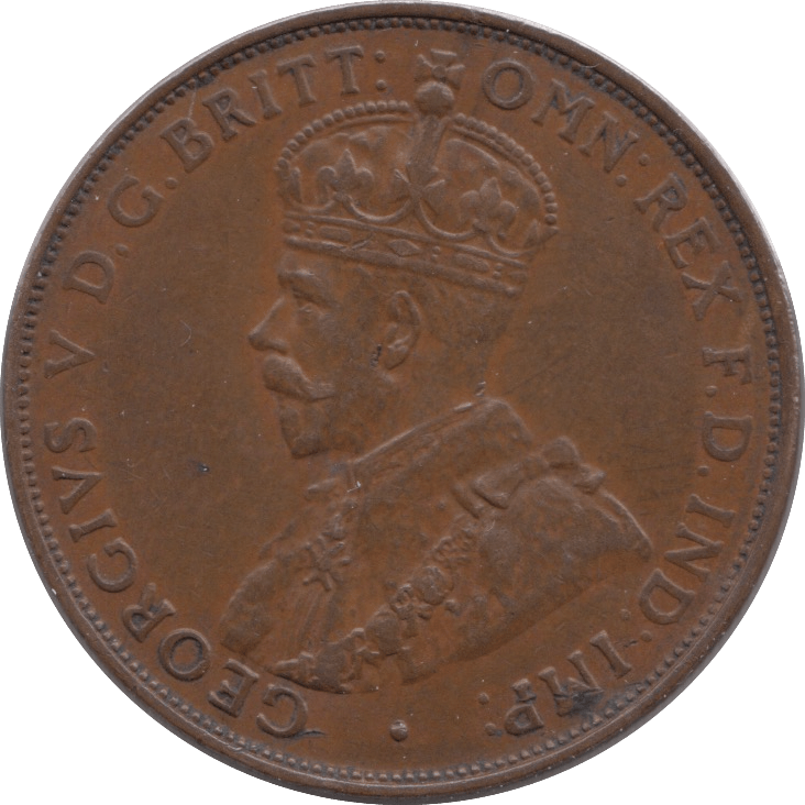 1936 COMMONWEALTH AUSTRALIA ONE PENNY - WORLD COINS - Cambridgeshire Coins
