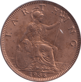 1936 FARTHING ( BU ) - Farthing - Cambridgeshire Coins