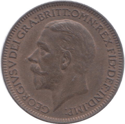 1936 FARTHING ( UNC ) 18 - Farthing - Cambridgeshire Coins