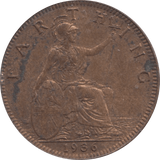 1936 FARTHING ( UNC ) - Farthing - Cambridgeshire Coins