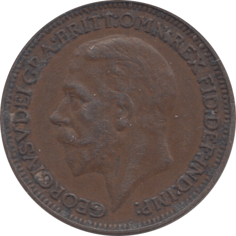 1936 FARTHING ( VF ) - Farthing - Cambridgeshire Coins