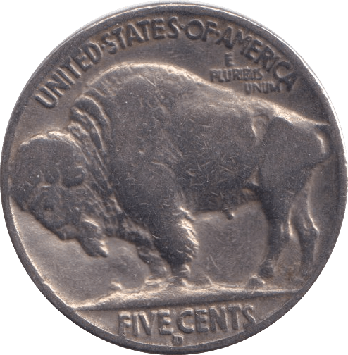 1936 FIVE CENTS USA - WORLD COINS - Cambridgeshire Coins