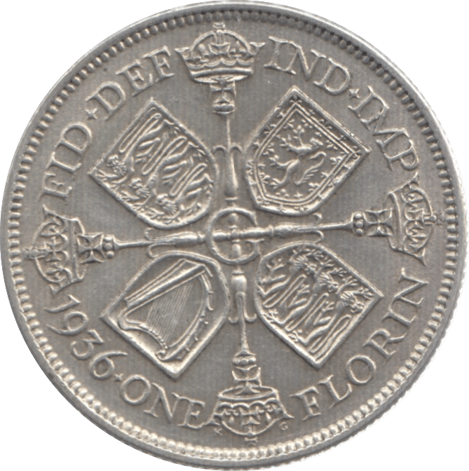 1936 FLORIN ( AUNC ) 2 - Florin - Cambridgeshire Coins