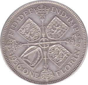 1936 FLORIN ( AUNC ) A - Florin - Cambridgeshire Coins