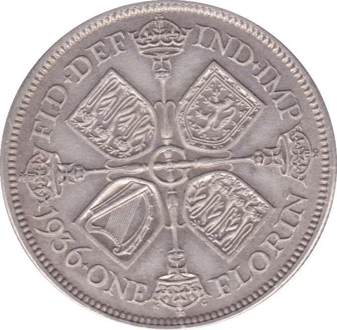1936 FLORIN ( AUNC ) A - Florin - Cambridgeshire Coins