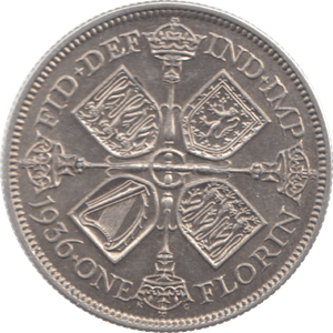 1936 FLORIN ( EF ) 23 - Florin - Cambridgeshire Coins