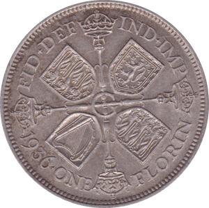 1936 FLORIN ( EF ) A - Florin - Cambridgeshire Coins