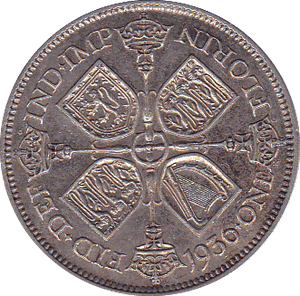 1936 FLORIN ( EF ) D - Florin - Cambridgeshire Coins