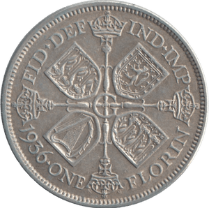 1936 FLORIN ( EF ) - FLORIN - Cambridgeshire Coins