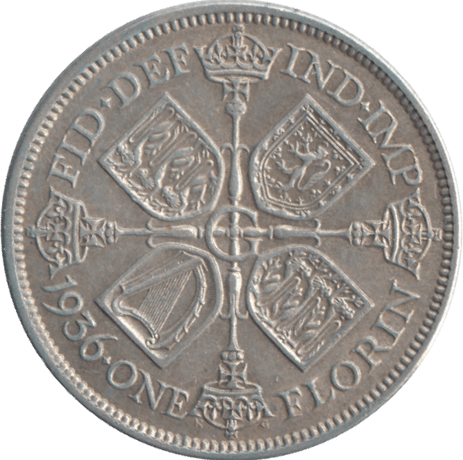 1936 FLORIN ( EF ) - FLORIN - Cambridgeshire Coins