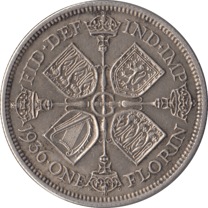 1936 FLORIN ( EF ) - FLORIN - Cambridgeshire Coins