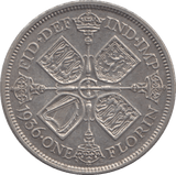 1936 FLORIN ( EF ) - FLORIN - Cambridgeshire Coins