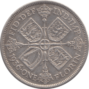 1936 FLORIN ( GVF ) - FLORIN - Cambridgeshire Coins