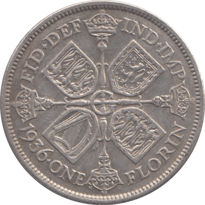 1936 FLORIN ( GVF ) - FLORIN - Cambridgeshire Coins