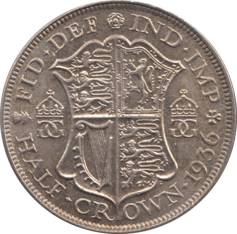 1936 HALFCROWN ( AUNC ) 7 - Halfcrown - Cambridgeshire Coins