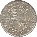 1936 HALFCROWN ( EF ) C - Halfcrown - Cambridgeshire Coins