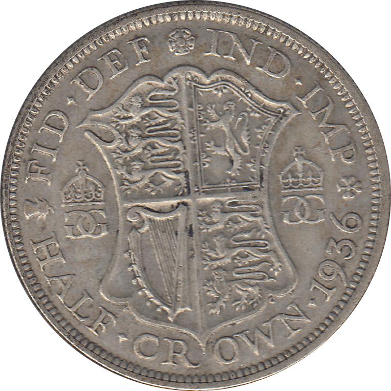 1936 HALFCROWN ( GF ) 3 - Halfcrown - Cambridgeshire Coins