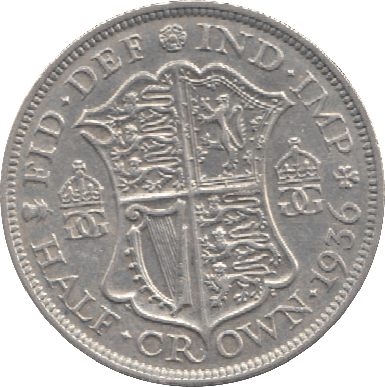 1936 HALFCROWN ( GVF ) 14 - Halfcrown - Cambridgeshire Coins