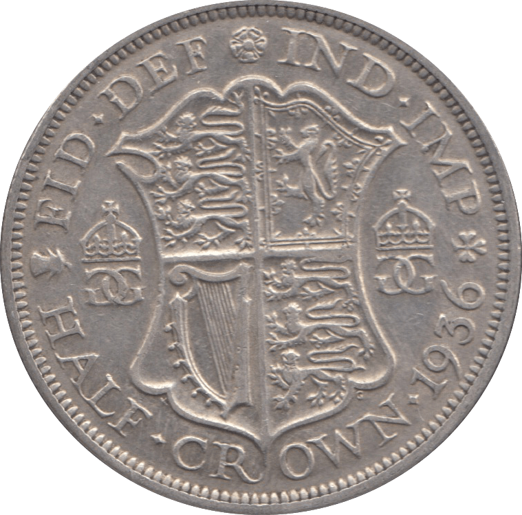 1936 HALFCROWN ( VF ) 3 - Halfcrown - Cambridgeshire Coins