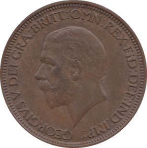1936 HALFPENNY ( AUNC ) - HALFPENNY - Cambridgeshire Coins