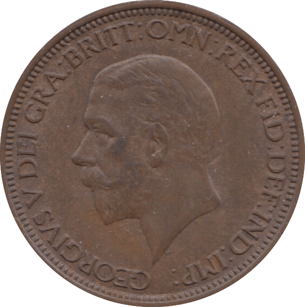1936 HALFPENNY ( AUNC ) - HALFPENNY - Cambridgeshire Coins