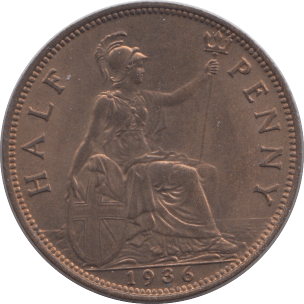 1936 HALFPENNY ( BU ) - Halfpenny - Cambridgeshire Coins