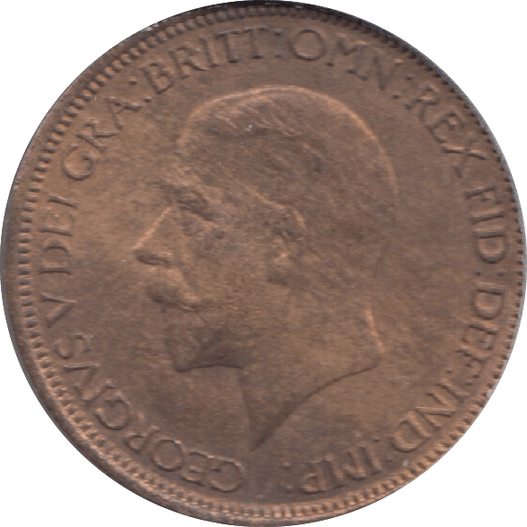 1936 HALFPENNY ( UNC ) 8A - HALFPENNY - Cambridgeshire Coins