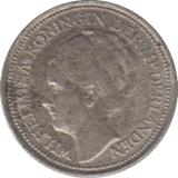 1936 NETHERLANDS 10 CENTS - WORLD COINS - Cambridgeshire Coins