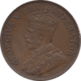 1936 ONE PENNY GEORGE V SOUTH AFRICA REF H100 - WORLD COINS - Cambridgeshire Coins