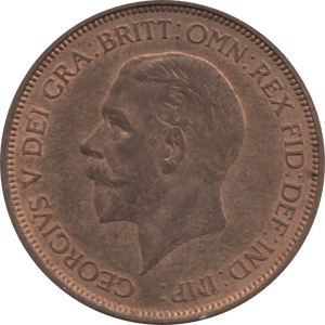 1936 PENNY 1 ( UNC ) 99 - Penny - Cambridgeshire Coins
