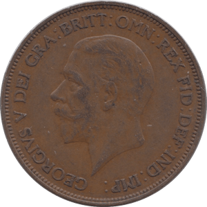 1936 PENNY ( AUNC ) 2 - Penny - Cambridgeshire Coins