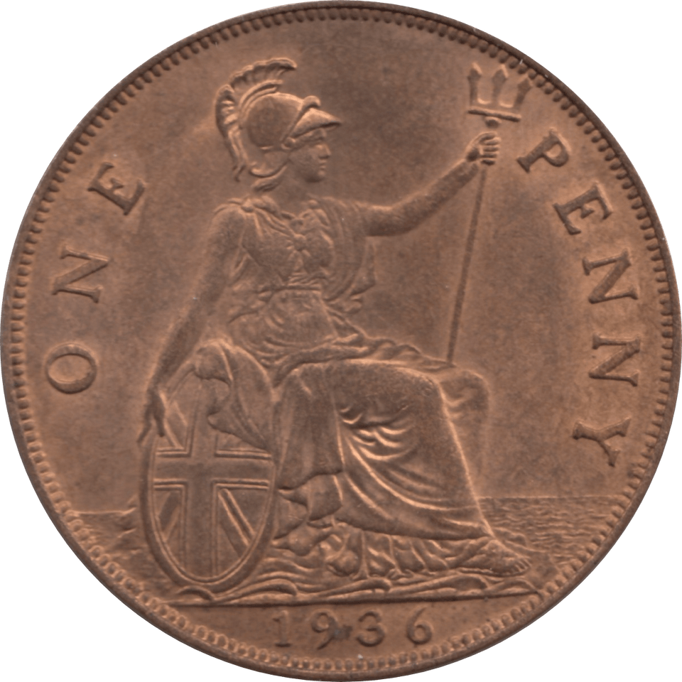 1936 PENNY ( AUNC ) 54 - Penny - Cambridgeshire Coins