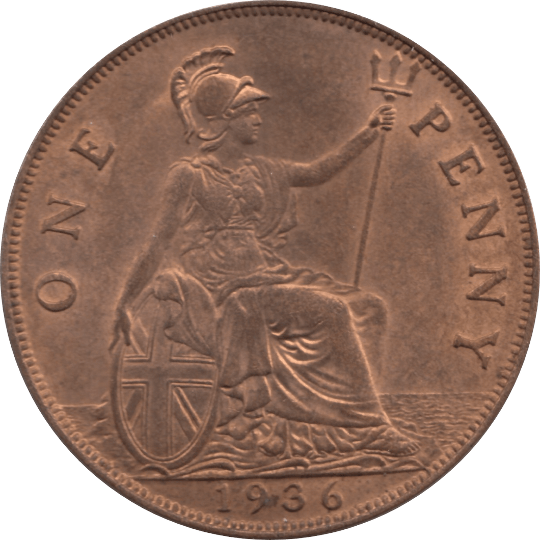 1936 PENNY ( AUNC ) 54 - Penny - Cambridgeshire Coins