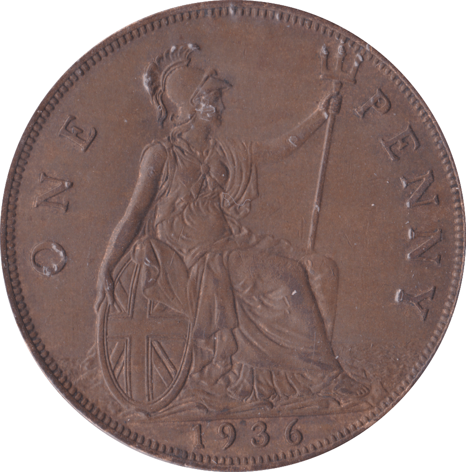 1936 PENNY ( AUNC ) - Penny - Cambridgeshire Coins