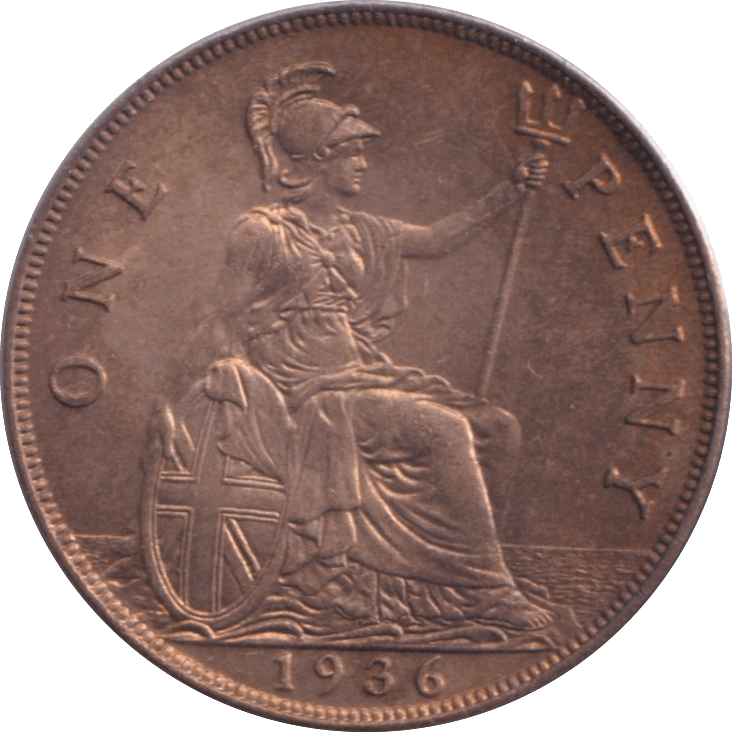 1936 PENNY ( BU ) - Penny - Cambridgeshire Coins