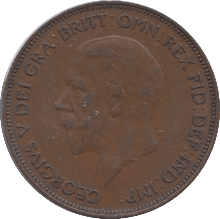 1936 PENNY ( EF ) 2 - Penny - Cambridgeshire Coins