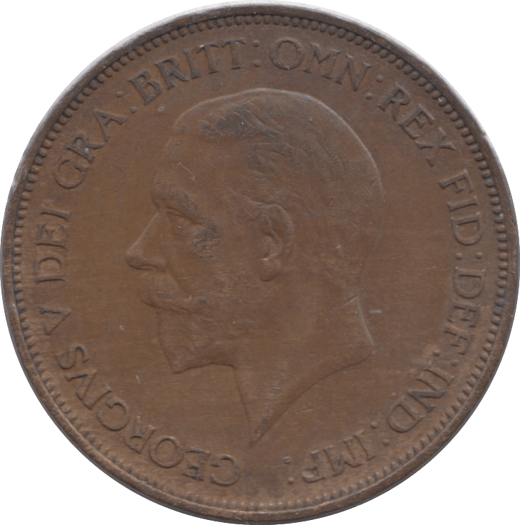 1936 PENNY ( EF ) 3 - Penny - Cambridgeshire Coins