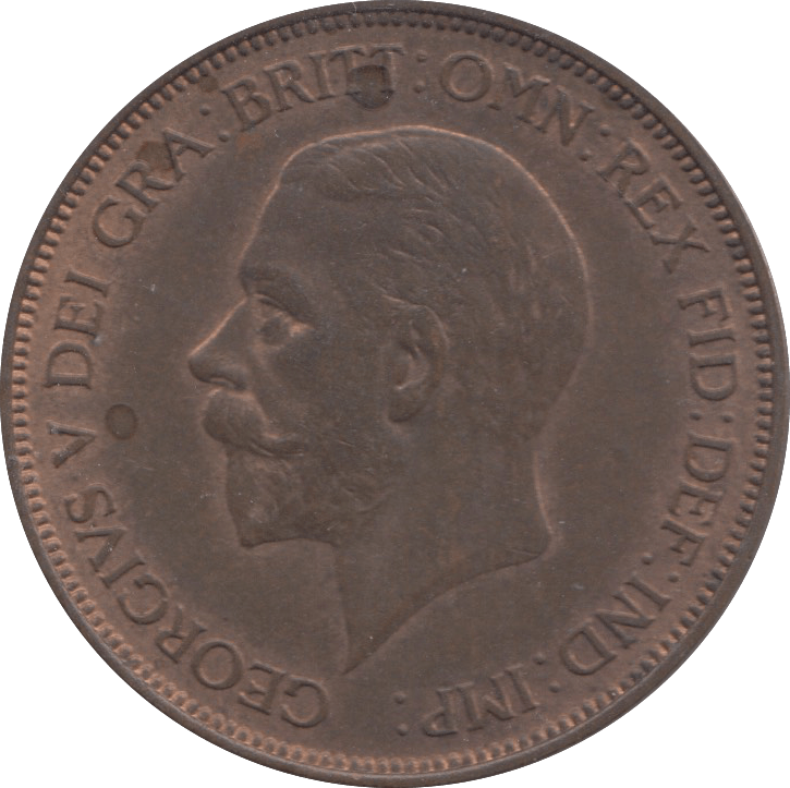 1936 PENNY ( UNC ) 1 - Penny - Cambridgeshire Coins