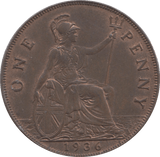 1936 PENNY ( UNC ) 1 - Penny - Cambridgeshire Coins